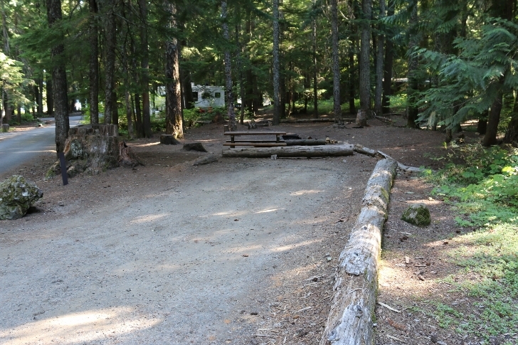 Camping in Washingtons Kachess Campground.